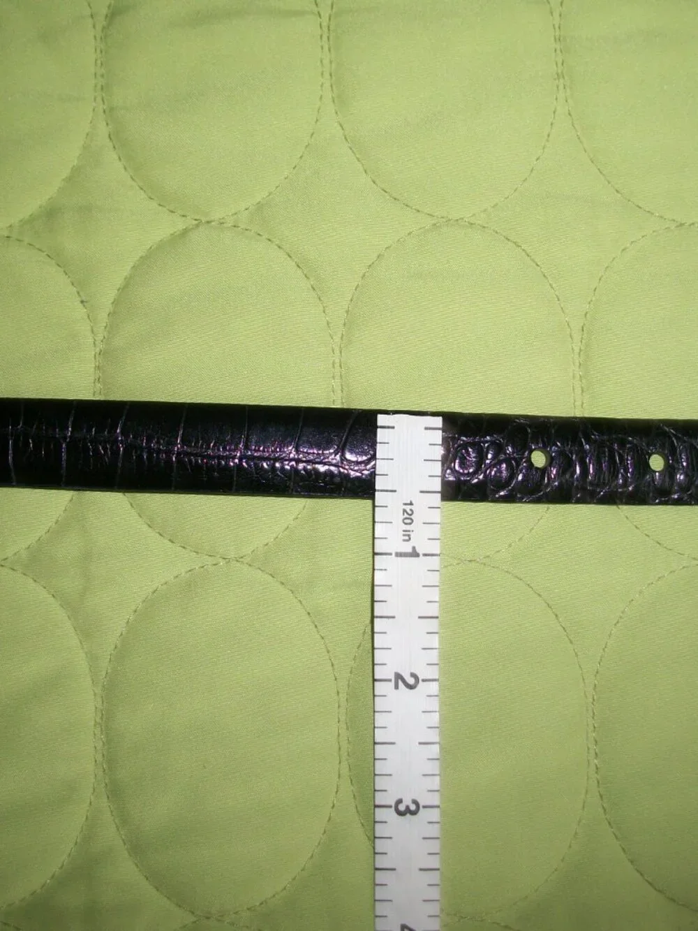 Ralph Lauren Black Leather Belt Size XL